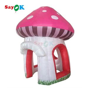 Sayok Free 3D Design Portable Oxford Tissu Gonflable Géant Maison Champignon Tente avec Souffleur D'air - Product Image 4