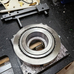 Hàng duy nhất bóng mang 3310 3311 3312 3313 3314 3315 3316 3317 3318 3319 3320 3321 góc liên hệ với vòng bi cho CNC - Product Image 1