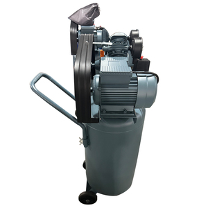 Compresor de Aire Industrial Portátil de 1.5KW 2HP, de Pistón, Accionado por Correa, Vertical, Refrigerado por Aire, 220V, con Motor - Product Image 4