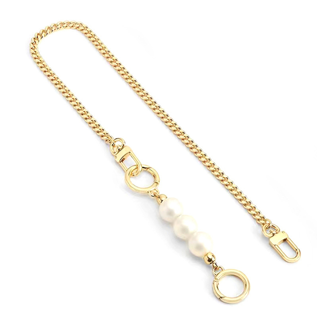 120cm DIY Metal Jewelry Chain Strap Handbag Chains Accessories Purse Shoulder Cross Body Replacement Straps with Metal Clasp