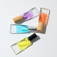 Botella de spray de vidrio esmerilado de 10 ml para viaje, portátil, para suero de cuidado de la piel, vacía, con tapa de rosca, para muestras, venta al por mayor directa de fábrica con serigrafía.