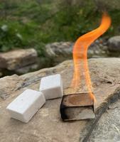 Allume-feux naturels efficaces et non nocifs pour les tablettes de combustible solide de cheminée Allume-feux de poêle à bois à usage intérieur et extérieur