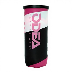 Balles de <span class=keywords><strong>padel</strong></span> pressurisées FIP Standard Rose, personnalisables avec logo OEM, balles de match et d'entraînement portables de qualité supérieure approuvées ITF pour clubs et vente en gros - Product Image 1