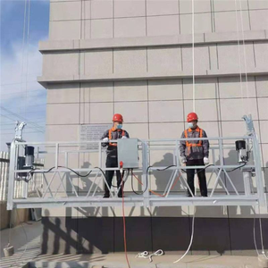 Plataforma Suspendida Eléctrica ZLP630 para Construcción y Limpieza de Paredes, Góndola ZLP630 de 6M para Malasia - Product Image 6
