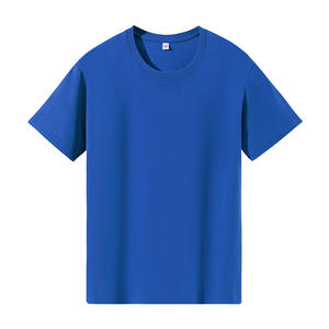 Camiseta XCY180 de Cuello Redondo, 100% Algodón, 180G, Manga Corta, Verano, Informal, para Adultos, Ropa de Trabajo, con Logotipo Personalizado, Publicitaria - Product Image 1