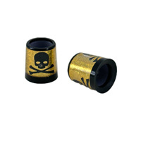 Poignée de club de golf en PVC de la série Skull haut de gamme 370, 9,3*15*13,7 mm, accessoires de club de golf