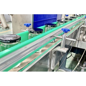 Bocal en verre pour confiture soja chili crevettes <span class=keywords><strong>xo</strong></span> tomate oeuf hoisin sauce aux fruits pâte de bœuf remuer remplissage mise en bouteille machine à sceller les bouchons en métal - Product Image 2