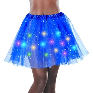 वयस्क महिलाओं के नेतृत्व वाले ट्यूटस स्कर्ट लाइट अप ट्यूटस लेटियस लेटेड टुडल बैले स्कर्ट स्कर्ल के लिए टीटू पोशाक पोशाक - Product Image 2