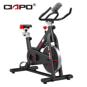 Bicicleta estática de ciclismo indoor CIAPO 809 con resistencia magnética de volante para ejercicio en casa - Product Image 1