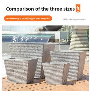 P448 Big <strong>Cheap</strong> Flower Pot <strong>Planter</strong> Indoor <strong>Large</strong> <strong>Outdoor</strong> Decorative Plastic Flower Pots Wholesale for Plants - Product Image 3