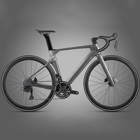 Vélo de route TWITTER R10, cadre en carbone haute performance, frein à disque hydraulique WheelTop EDS 24 vitesses, course pour hommes