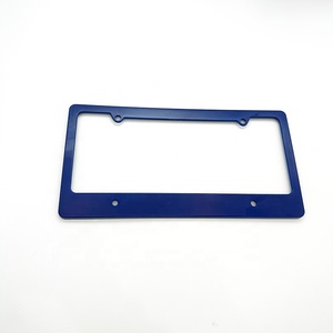 Cubierta <span class=keywords><strong>de</strong></span> Matrícula Personalizada con Logotipo en Relieve, Marco <span class=keywords><strong>de</strong></span> Matrícula <span class=keywords><strong>de</strong></span> Metal y Plástico ABS, Marco <span class=keywords><strong>de</strong></span> Matrícula al por Mayor - Product Image 2