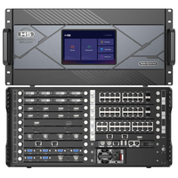 Controlador de Empalme de Video Novastar H5, Tarjeta de Entrada/Salida VGA, DVI, HDMI, DP, SDI, AUDIO, Red, para Pantallas LED de Paso de Píxeles 0.9, 1.25, 1.56, 1.875