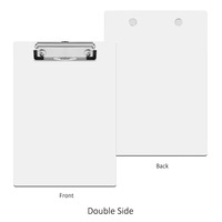 Supports vierges pour sublimation DIY imprimables A5 A4 en MDF, porte-documents, artisanat fait main pour fournitures de bureau, promotion et souvenirs