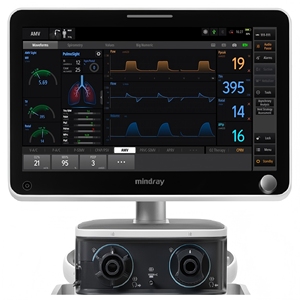 เครื่องช่วยหายใจ Mindray SV900 สำหรับสัตว์ ยี่ห้อผู้ผลิตอุปกรณ์การแพทย์ยอดนิยม พร้อมรถเข็นสำหรับใช้ในห้องไอซียู - Product Image 4
