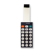 Panneau de commande à clavier à membrane résistant aux hautes températures, anti-rayures, étanche IP68, longue durée de vie pour four de boulangerie