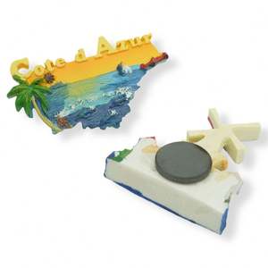 Aimant de réfrigérateur personnalisé en résine 3D, souvenir promotionnel, aimant de réfrigérateur personnalisé pour la décoration de la maison - Product Image 1