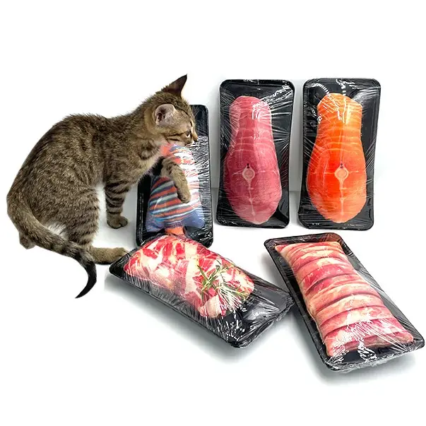 Nieuw Product Simulatie Pluche Training Piepen Interactieve Hond Kat Vis Speelgoed