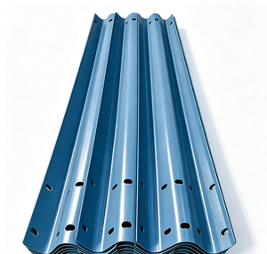 Barandilla de Seguridad en Forma de W, Acero Q235, Galvanizada en Caliente, Barrera de Seguridad para Carreteras, Certificación EN 1317/AASHTO M180, Protección H1W2, Personalizable - Product Image 1