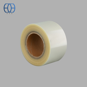 Film auto-adhésif BOPP transparent HCH-PET2453 avec doublure en PET transparente <span class=keywords><strong>pour</strong></span> rouleau Jumbo d'étiquettes de lingettes humides - Product Image 2