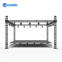 Plateforme de Scène Portable en Aluminium pour Mariages, Décoration d'Événements Modulaire, Plateforme Mobile à Assemblage Rapide pour Vente en Extérieur