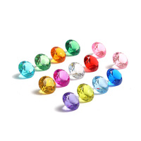 Perle plastique Diamant Gemmes Bijoux Pirate Gems Set Treasure Jewels Chest Hunt Party Favors