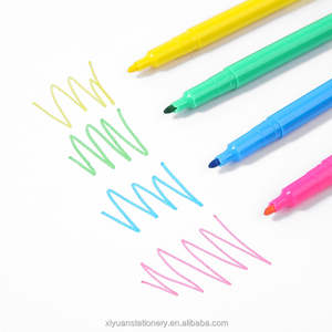 Prix raisonnable Stylo marqueur pour tableau blanc pour enfants Conception de griffonnage Noir et rouge Encre effaçable à sec Matière plastique Certifiée EN71 - Product Image 5