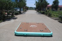 Plateforme gonflable, plate-forme d'eau de piscine de mer
