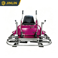 Truelle à béton autoportée robuste JINLIN, moteur à essence 4,0 kW, 220 V, boîte de vitesses importée, garantie 2 ans |   Haute productivité