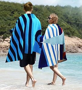 Toalla de Playa Grande de Lujo, 100% Algodón, Impresión Reactiva Personalizada, Suave y Gruesa, Promocional - Product Image 1