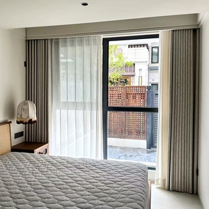 Chất lượng cao handmade <span class=keywords><strong>Linen</strong></span> S sóng xếp li rèm cửa tùy chỉnh kích thước khách sạn & nhà Sheer vải valances Hot Bán bởi nhà máy - Product Image 3