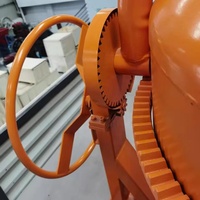 Bétonnière compacte certifiée CE, moteur 3 kW, haute efficacité, portable, économe en énergie, pour travaux de construction résidentielle