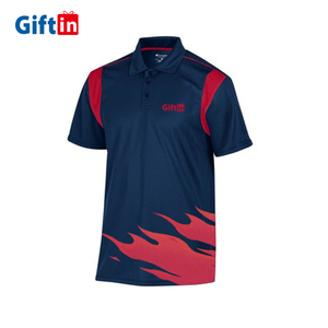 Tùy Chỉnh Thăng Hoa Đầy Đủ In Cổ Áo T Áo Sơ Mi Thể Hiện Công Ty Đồng Phục Áo Sơ Mi Dtf In Logo Unisex Sinh Viên Mặc Polo Áo Thun - Product Image 1