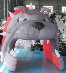 Производитель Zhenmei гигантская Футбольная команда талисман бульдог туннельная палатка для продажи - Product Image 3