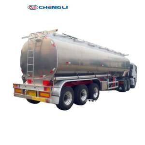 Serbatoio Carburante in Alluminio CL a 3 Assi, Cisterna per Olio Diesel DOT con Volume Serbatoio 15001-30000L e Peso Totale 32T - Product Image 5