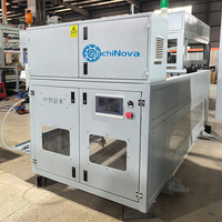 Machine de production automatique de peinture par pulvérisation pour carreaux flexibles MachiNova PLC avec guide sur rail