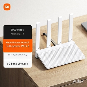 เราเตอร์เสี่ยวหมี่ AX3000T สมาร์ทโฮม สัญญาณทะลุกำแพง รวมสัญญาณมัลติบรอดแบนด์ ไร้สาย 5G ดูอัลแบนด์ <span class=keywords><strong>WIFI</strong></span> - Product Image 2