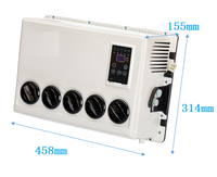 Climatiseur de camion 12V split PTS-C10A, capacité de refroidissement 1800W, climatiseur portable pour camping-car, fourgonnette et modification de poids lourd