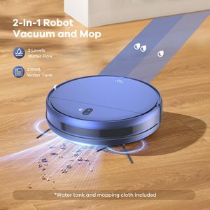 <span class=keywords><strong>Robot</strong></span> Aspiradora Inteligente Recargable con Control Wifi para Limpieza en Seco y Húmedo, <span class=keywords><strong>Robot</strong></span> Aspiradora con Autovaciado - Product Image 2