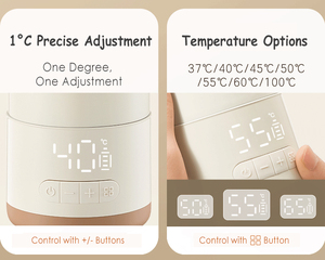 Mini Hervidor con Batería Desmontable, Pantalla LED con Múltiples Temperaturas, <span class=keywords><strong>Calentador</strong></span> <span class=keywords><strong>de</strong></span> <span class=keywords><strong>Agua</strong></span> Inteligente <span class=keywords><strong>de</strong></span> Carga Rápida, Botella <span class=keywords><strong>de</strong></span> <span class=keywords><strong>Agua</strong></span> Caliente Eléctrica <span class=keywords><strong>para</strong></span> Niños - Product Image 3