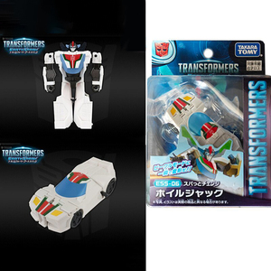 <span class=keywords><strong>TAKARA</strong></span> <span class=keywords><strong>TOMY</strong></span> Transformers EarthSpark ESS-06 Wheeljack Spinch Change Spin Changer Action Figure 2-in-1 หุ่นยนต์ของเล่นของเล่นเด็ก - Product Image 6
