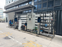 Sistem Pemurnian Air Reverse Osmosis Dua Tahap 24m3/Jam + Peralatan Air Ultra Murni EDI untuk Kilang Minyak