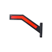 Feu de gabarit latéral LED pour camion, 12V 24V, large plage de tension, avec signalisation séquentielle linéaire, pour camions et remorques