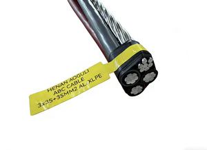 Cable ABC KAODEE Quadruplex 3x2+2AWG Opal con Conductor AAAC y Aislamiento XLPE OEM, Abc 3x2+2AW OEM, Cable ABC con Aislamiento XLPE - Product Image 2