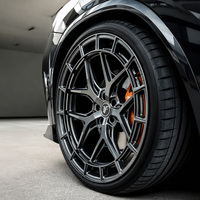 Jantes forgées personnalisées 6061-T6 de 21 pouces pour BMW X4 M F98 2019-2021 5x112 ET31 255/40R21 265/40R21 Noir mat