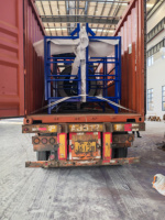 Grue de pont marine, grue de levage à double usage pour bateaux de sauvetage et marchandises, grue marine à flèche articulée certifiée SOLAS DNV pour embarcation