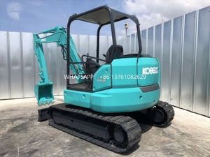 Excavadoras Mini Kobelco Usadas SK55SR SK55 de 5 Toneladas, Segunda Mano, Fabricadas en Japón, PLC - Product Image 4