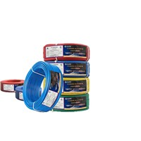 Câble électrique de bâtiment en cuivre isolé PVC BV BVR, fil massif ou toronné, 450/750V