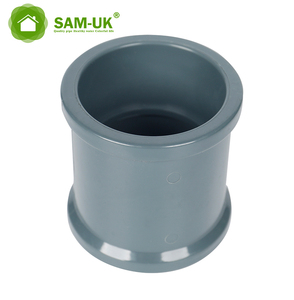 Accesorios de tuberías de plástico de PVC inyección alta temperatura artesanales tradicionales personalizadas al por mayor Acoplamiento de fontanería gris - Product Image 2