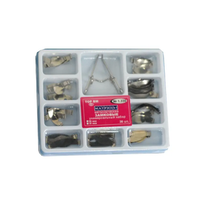 ชุดแม่พิมพ์เหล็กกล้าไร้สนิมสำหรับงานทันตกรรม สำหรับการยึดฟัน ชุดแม่พิมพ์แบบแยกส่วน/แม่พิมพ์แบบโค้ง - Product Image 1